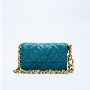 ZARA Quilted Shoulder Bag